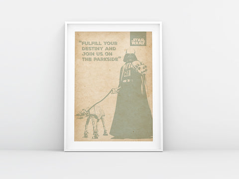 Darth and AT-AT